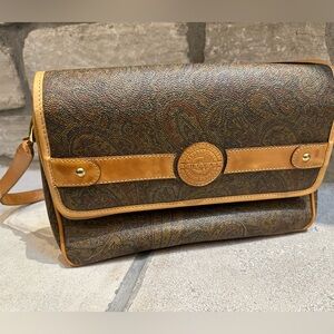 Cheval Italy purse with paisley pattern